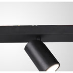 M6710 Sal Linear 4 Light Spotlight GU10 Matt Black