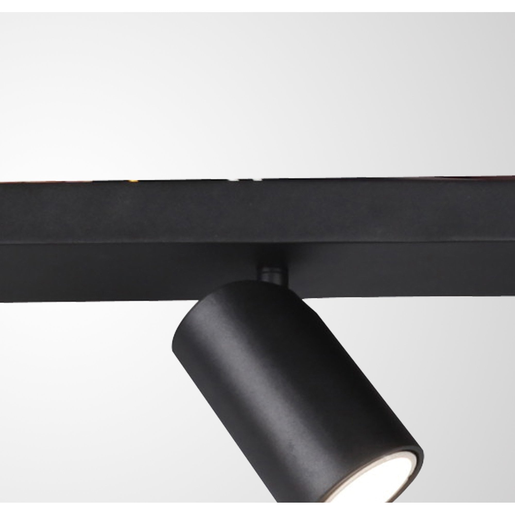 M6710 Sal Linear 4 Light Spotlight GU10 Matt Black