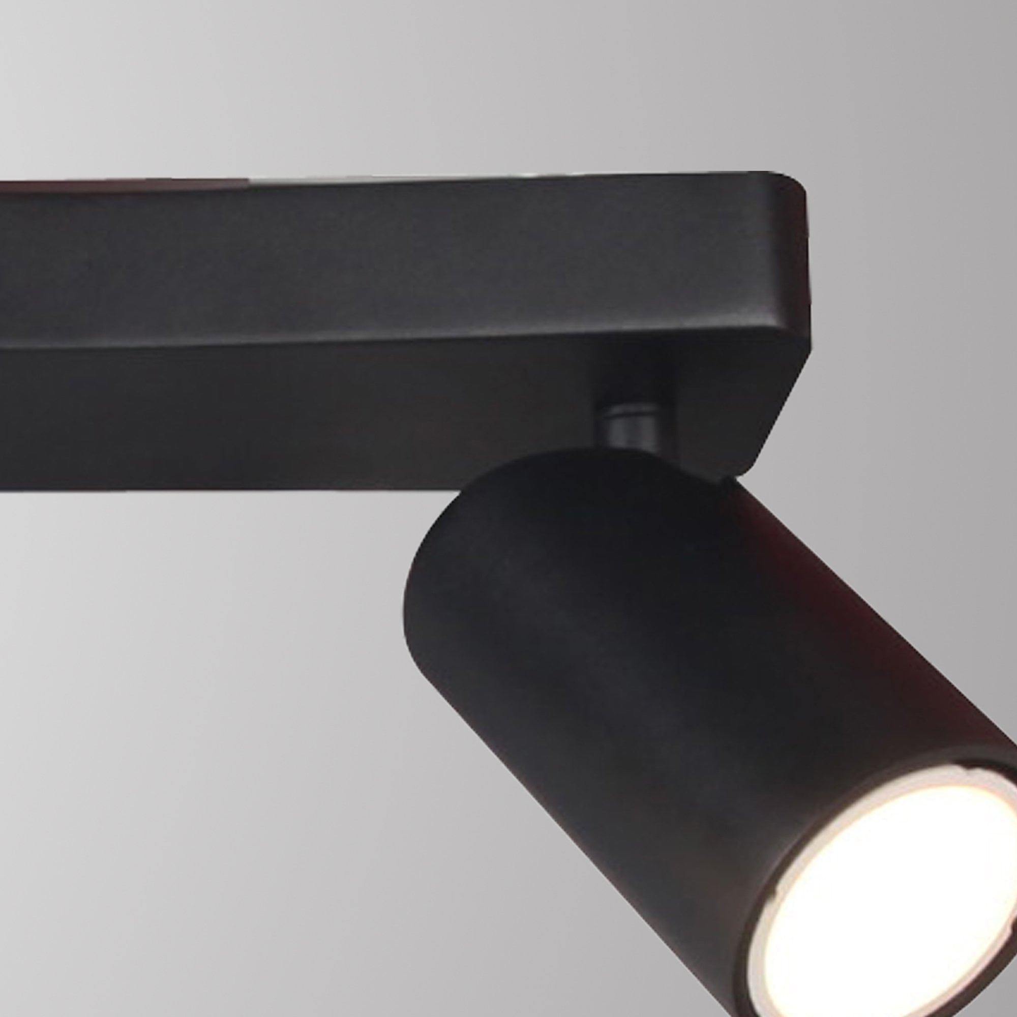 M6710 Sal Linear 4 Light Spotlight GU10 Matt Black