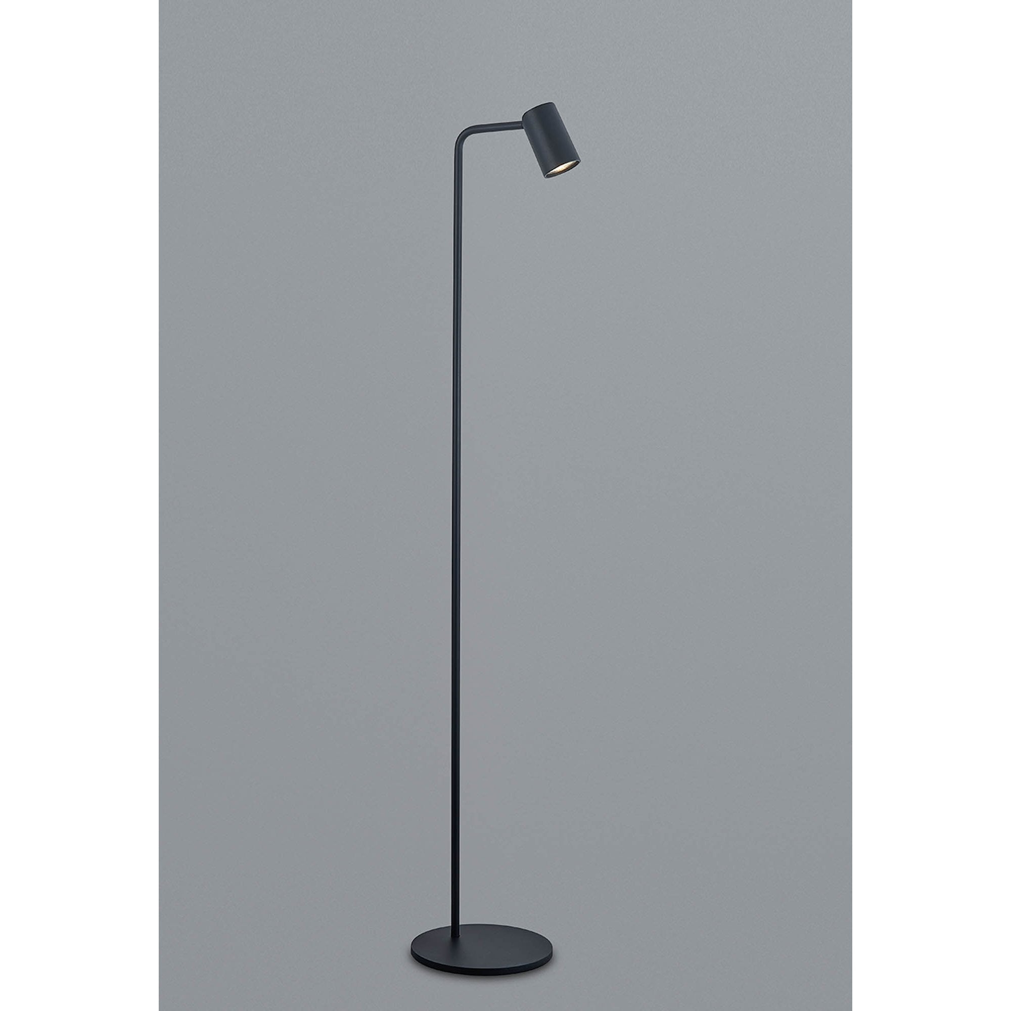 M7517 Sal Floor Lamp 1 Light GU10 Sand Black