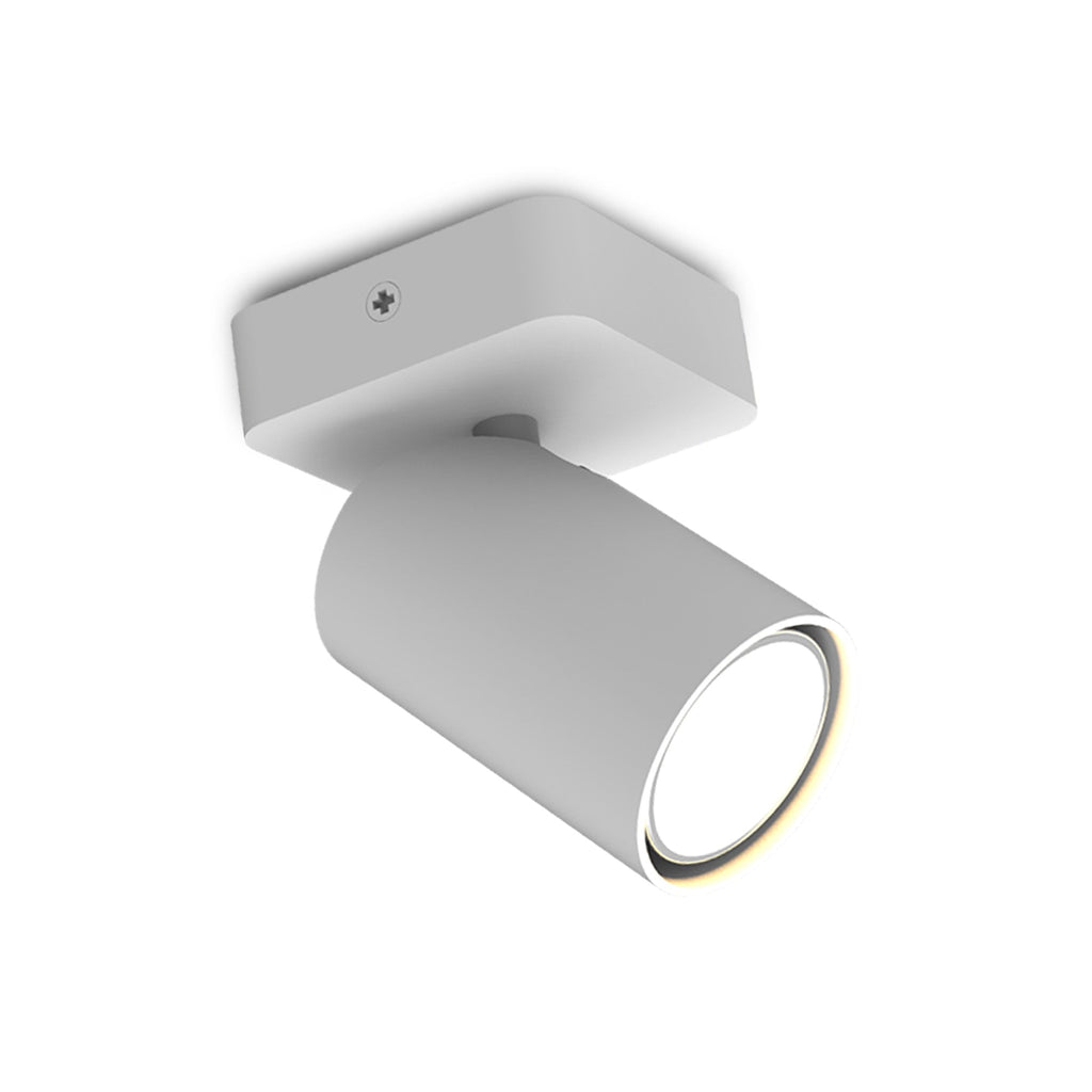 M6283 Sal 1 Light Spotlight GU10 Matt White