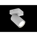 M6283 Sal 1 Light Spotlight GU10 Matt White