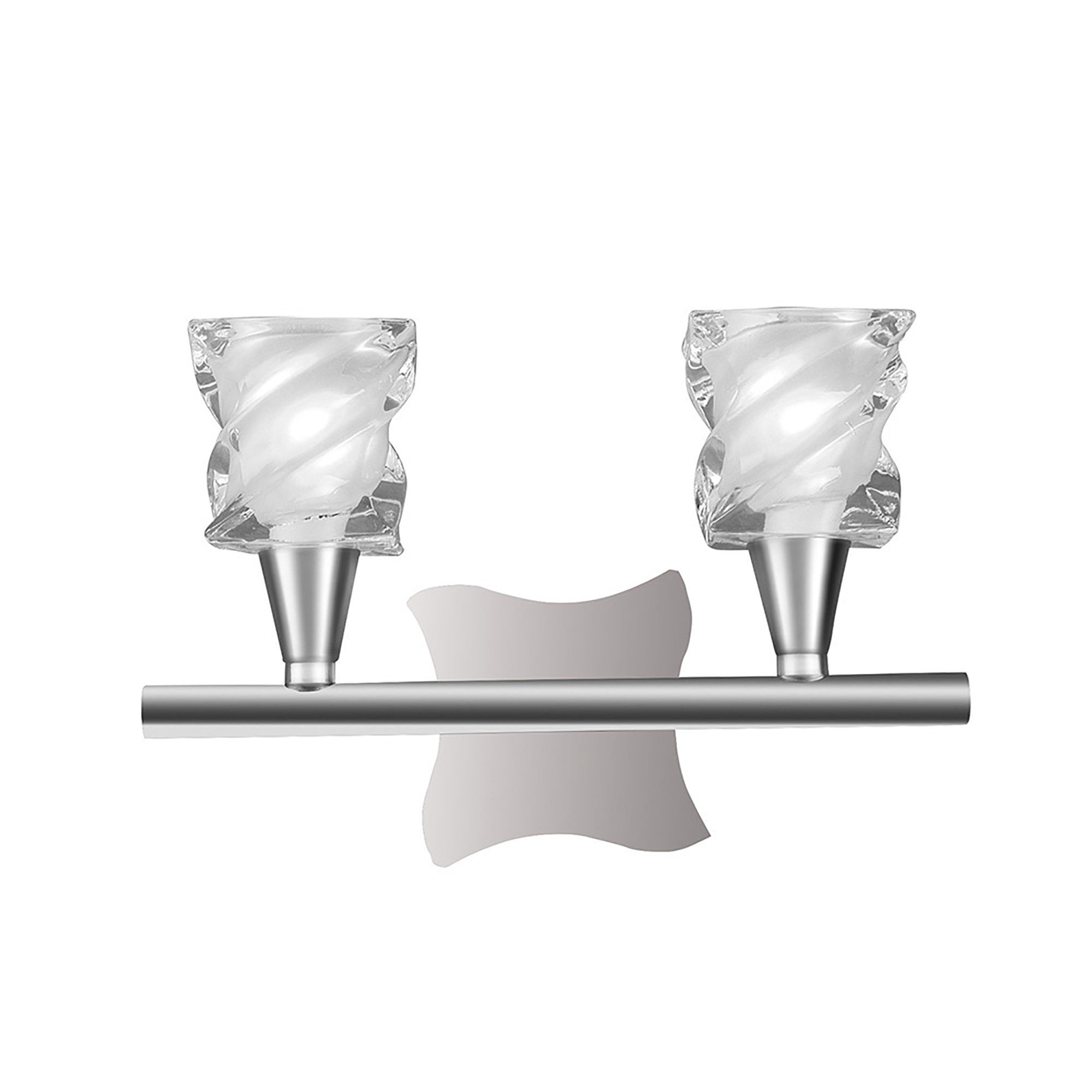 M3022CH/S Salomon Wall Lamp Switched 2 Light G9 Polished Chrome