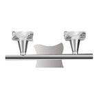 M3022CH/S Salomon Wall Lamp Switched 2 Light G9 Polished Chrome