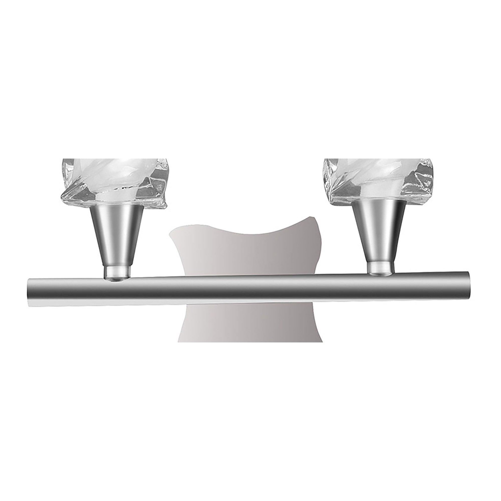 M3022CH/S Salomon Wall Lamp Switched 2 Light G9 Polished Chrome