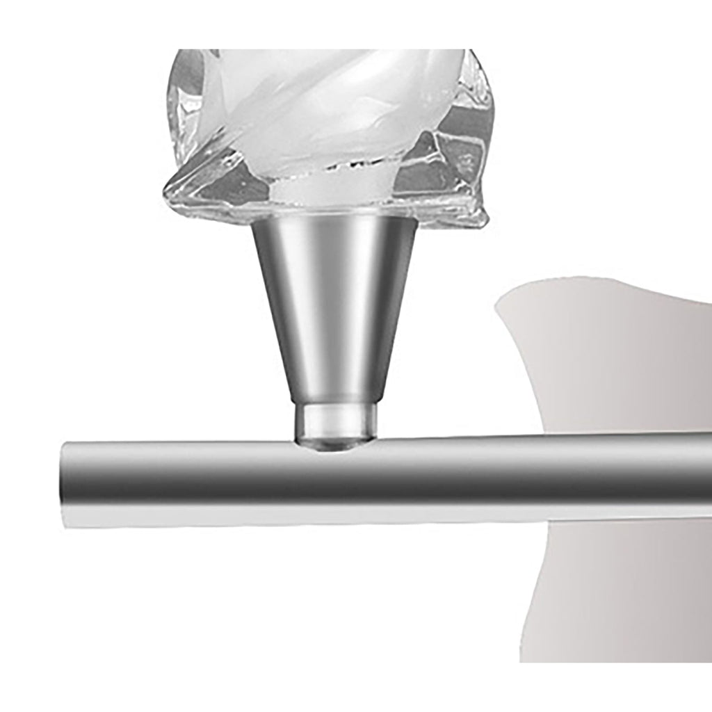 M3022CH/S Salomon Wall Lamp Switched 2 Light G9 Polished Chrome