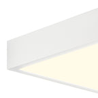 M6630 Saona 17cm Square LED Surface Flush Fitting 14W Matt White/Frosted Acrylic