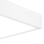 M6635 Saona 30cm Square LED Surface Flush Fitting 30W Matt White/Frosted Acrylic