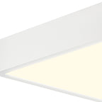 M6632 Saona 22.5cm Square LED Surface Flush Fitting 24W Matt White/Frosted Acrylic