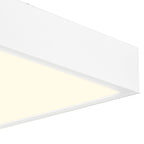 M6634 Saona 30cm Square LED Surface Flush Fitting 30W Matt White/Frosted Acrylic