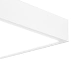 M6633 Saona 22.5cm Square LED Surface Flush Fitting 24W Matt White/Frosted Acrylic