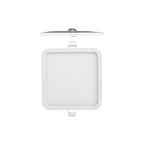 MC0196 Saona 17.5cm Square Recessed Ultra Slim Downlight 18W LED Matt White