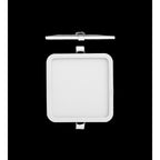 MC0196 Saona 17.5cm Square Recessed Ultra Slim Downlight 18W LED Matt White