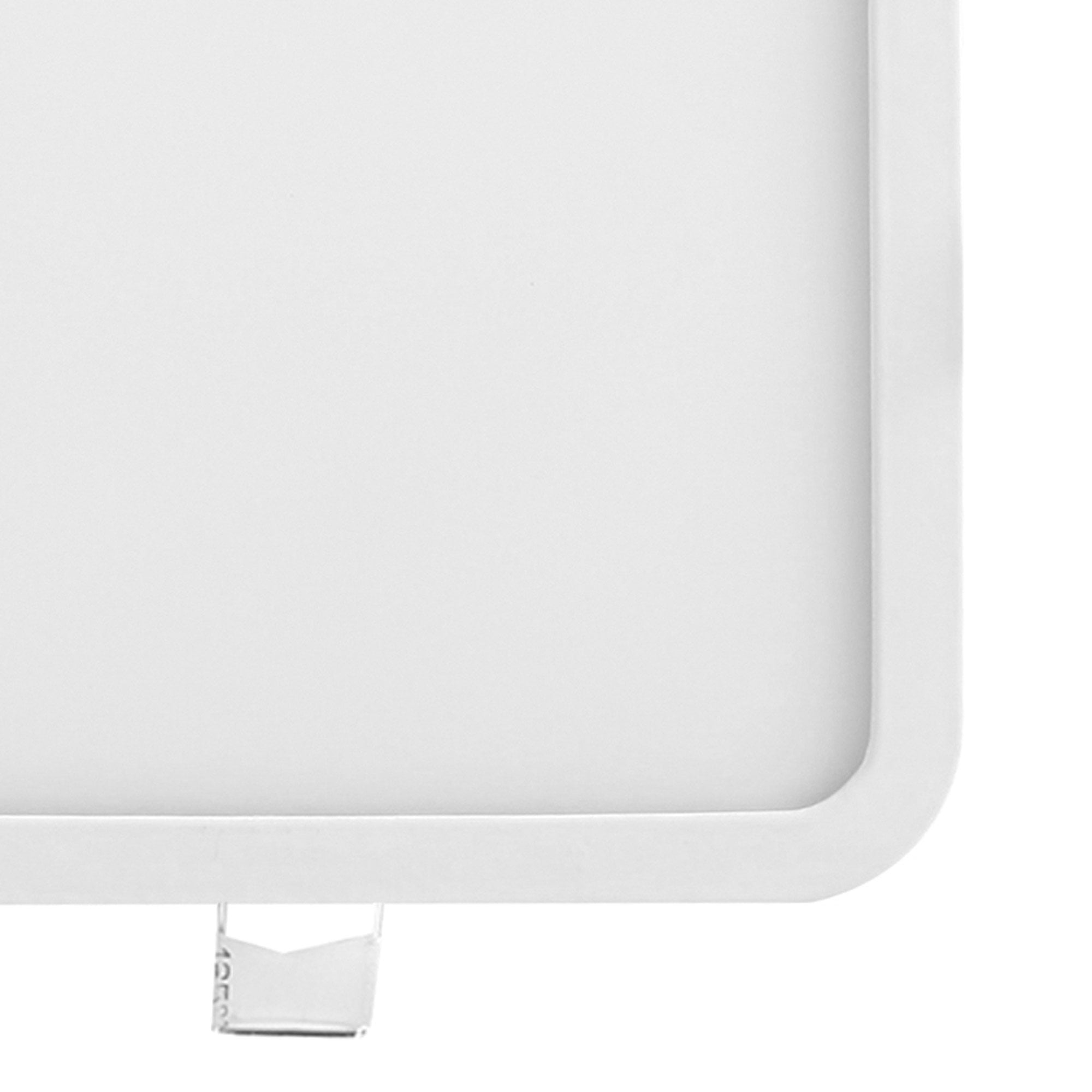 MC0197 Saona 22.5cm Square Recessed Ultra Slim Downlight 24W LED Matt White