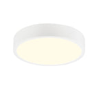 M6626 Saona 30cm Round LED Surface Flush Fitting 30W Matt White/Frosted Acrylic