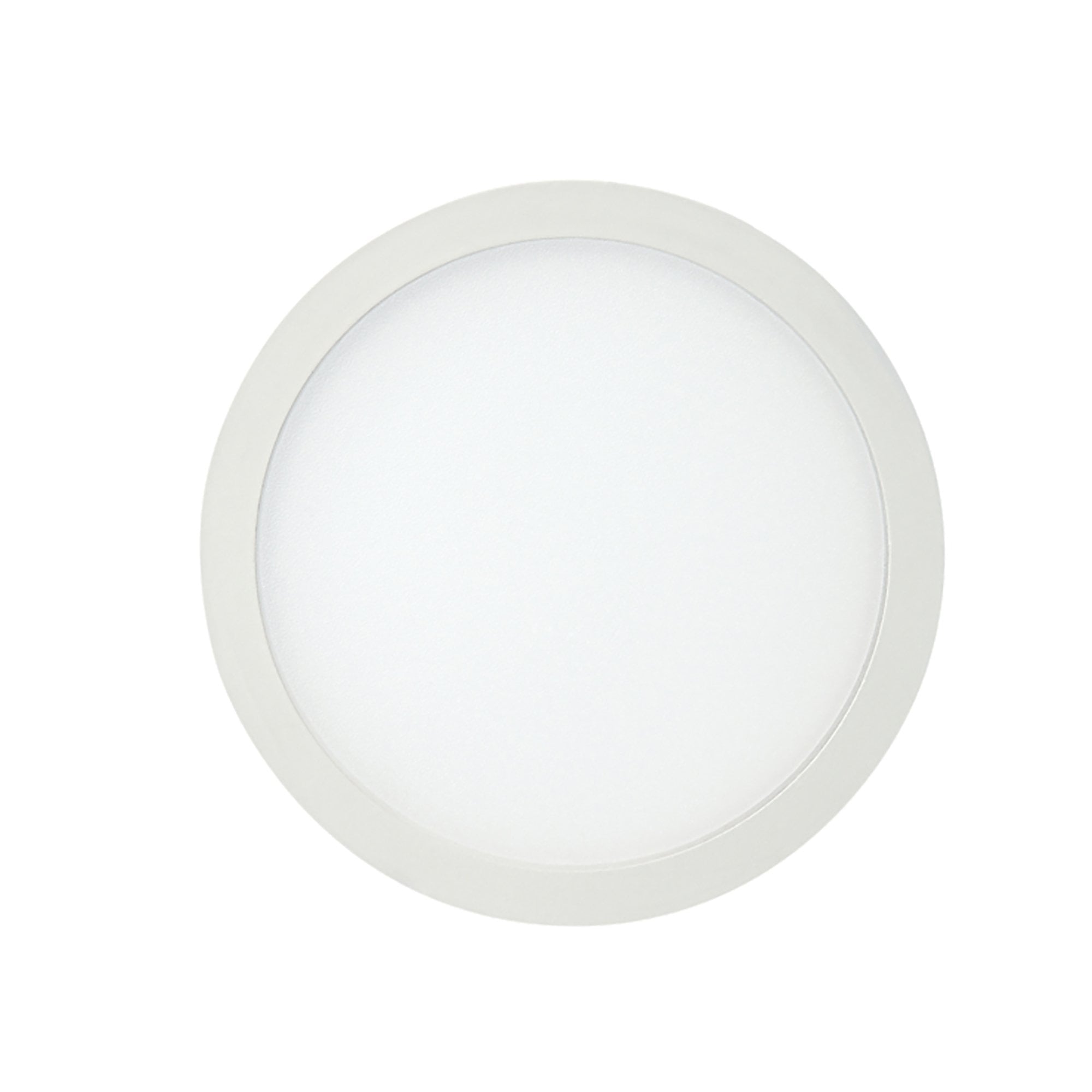 MC0181 Saona 14.5cm Round LED Recessed Ultra Slim Downlight 12W Matt White/Frosted Acrylic