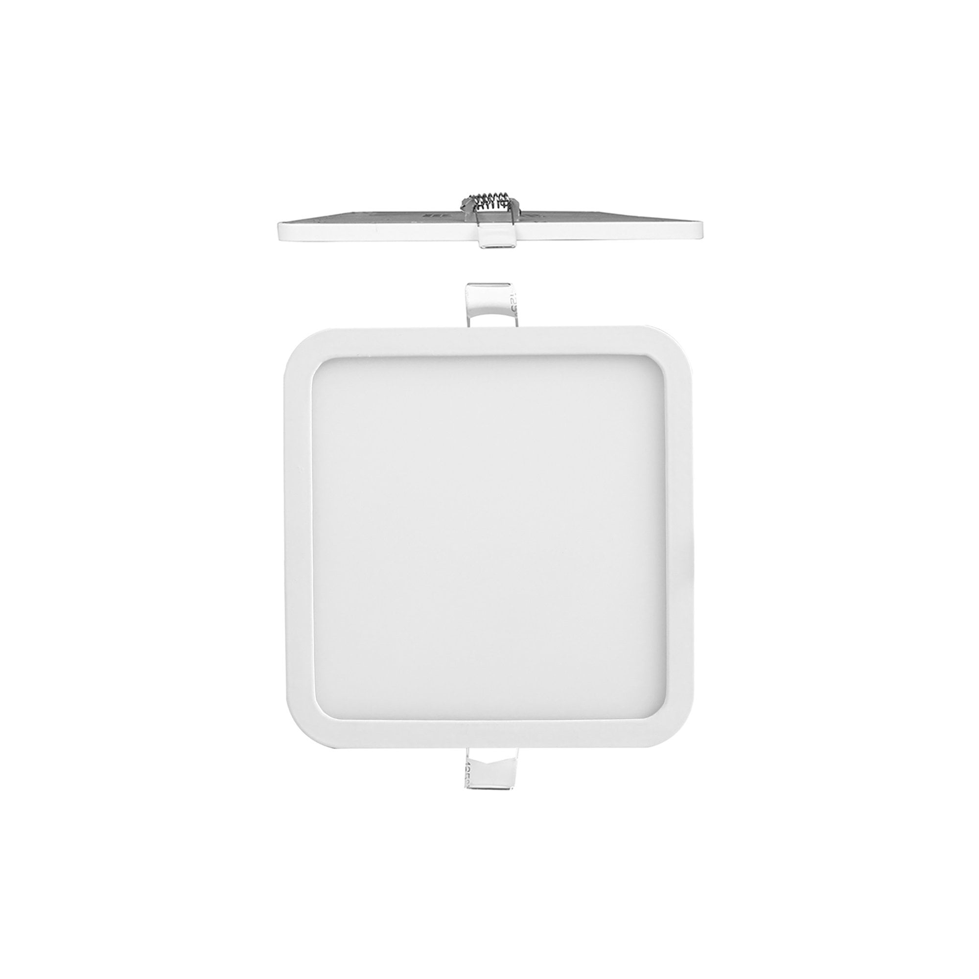 MC0192 Saona 17.5cm Square Recessed Ultra Slim Downlight 18W LED Matt White