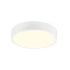M6622 Saona 17cm Round LED Surface Flush Fitting 14W Matt White/Frosted Acrylic