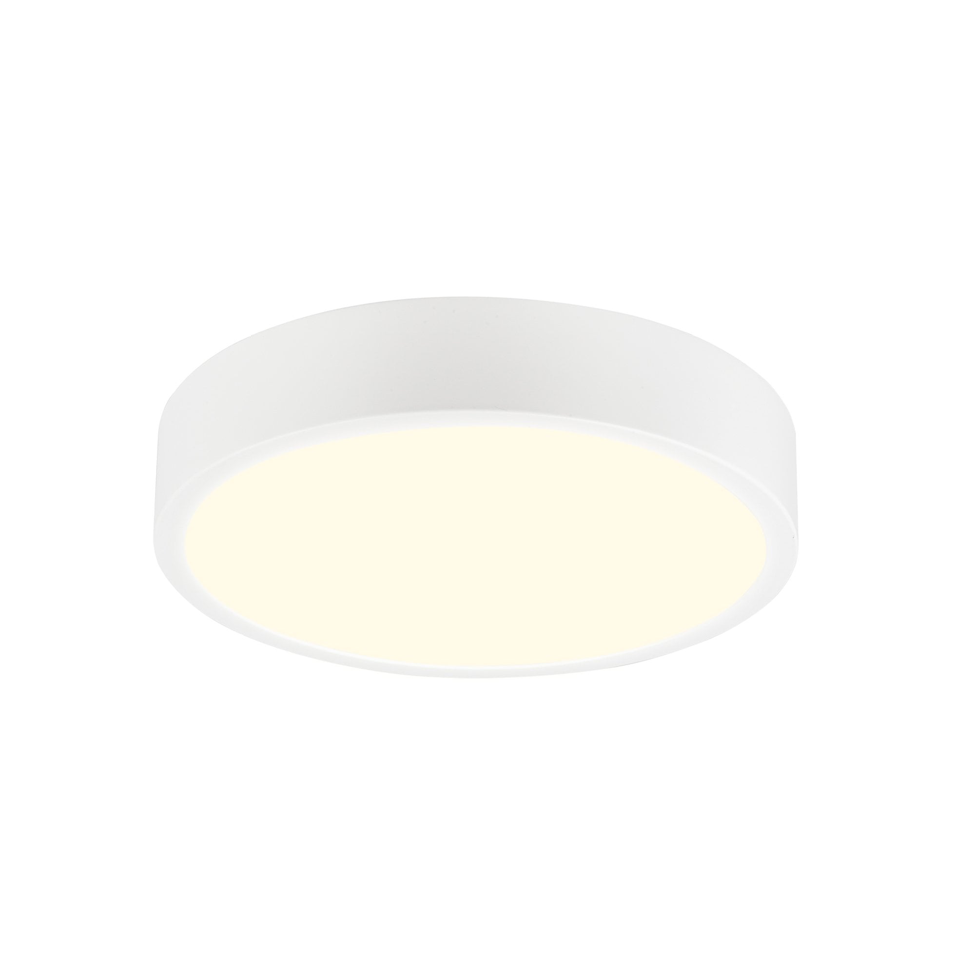 M6622 Saona 17cm Round LED Surface Flush Fitting 14W Matt White/Frosted Acrylic