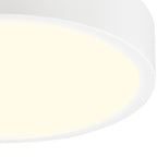 M6622 Saona 17cm Round LED Surface Flush Fitting 14W Matt White/Frosted Acrylic