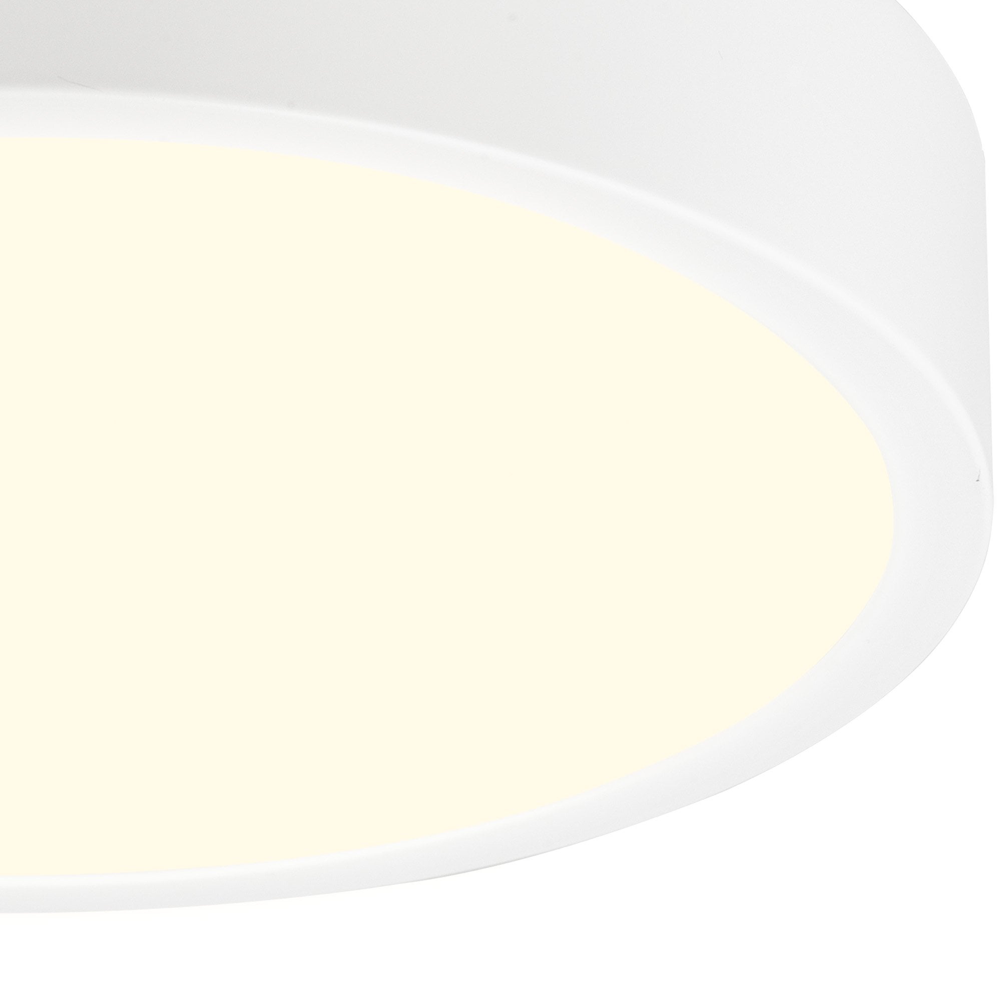 M6622 Saona 17cm Round LED Surface Flush Fitting 14W Matt White/Frosted Acrylic
