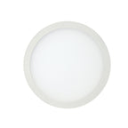 MC0180 Saona 9cm Round LED Recessed Ultra Slim Downlight 6W Matt White/Frosted Acrylic