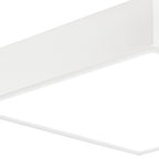 M6631 Saona 17cm Square LED Surface Flush Fitting 14W Matt White/Frosted Acrylic