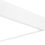 M6631 Saona 17cm Square LED Surface Flush Fitting 14W Matt White/Frosted Acrylic