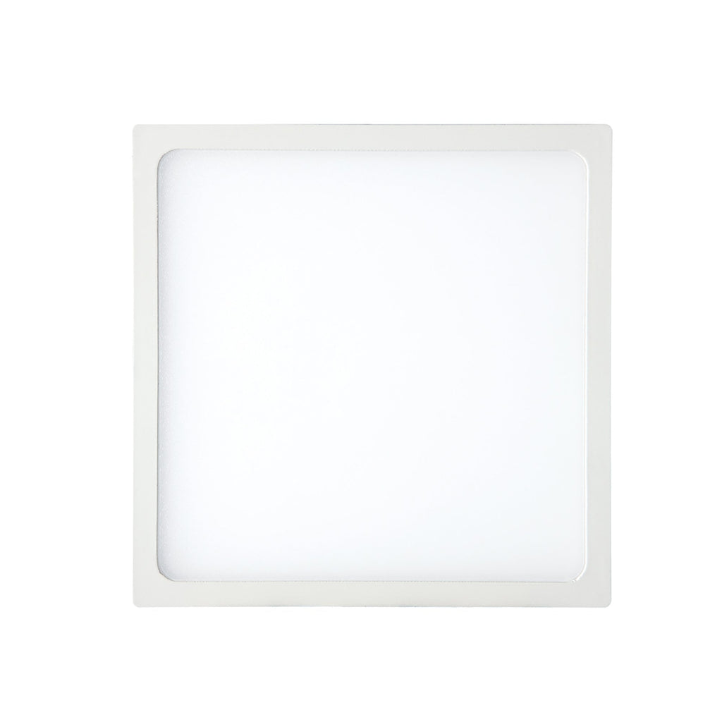 MC0190 Saona 9cm Square Recessed Ultra Slim Downlight 6W LED Matt White