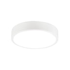 M6623 Saona 17cm Round LED Surface Flush Fitting 14W Matt White/Frosted Acrylic