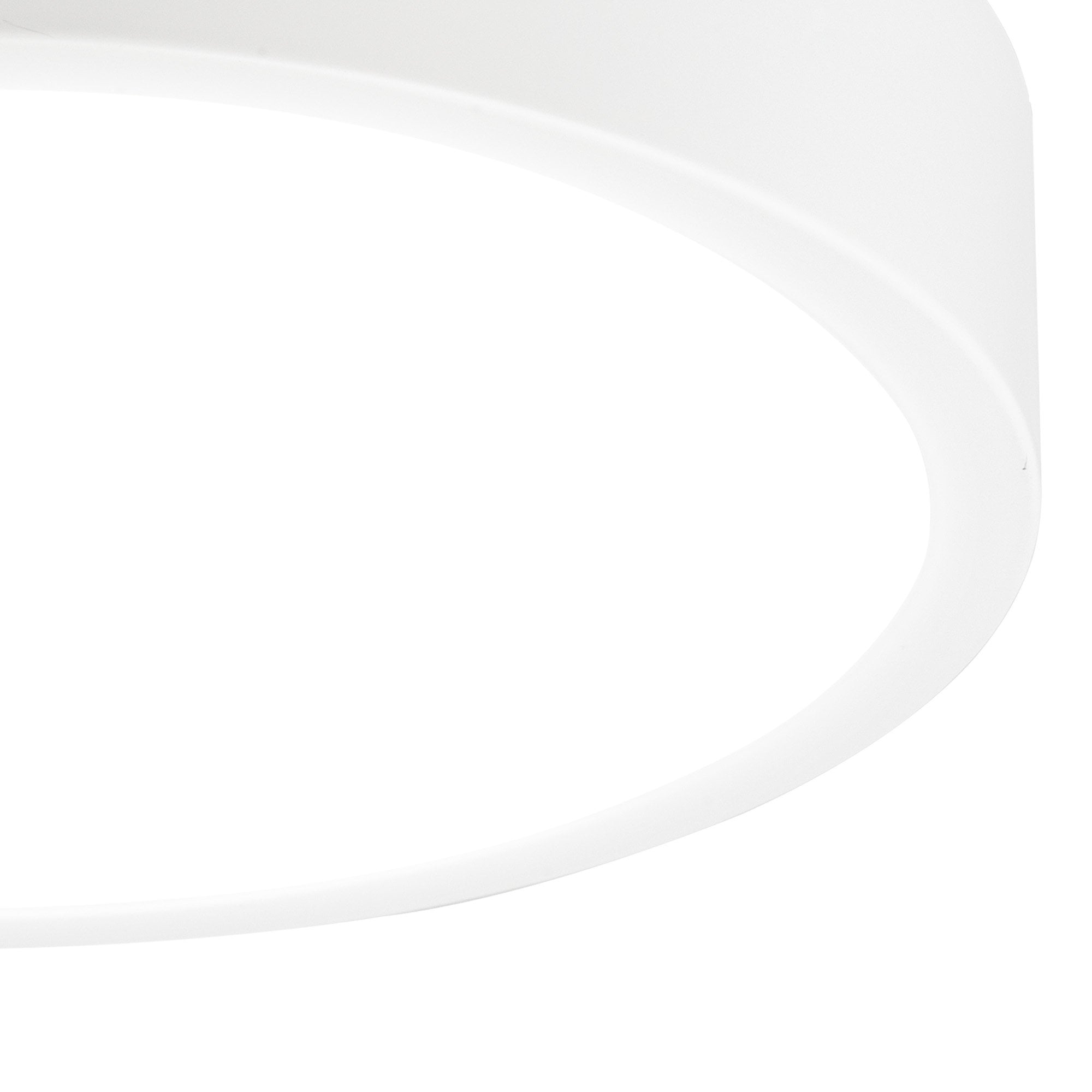 M6623 Saona 17cm Round LED Surface Flush Fitting 14W Matt White/Frosted Acrylic