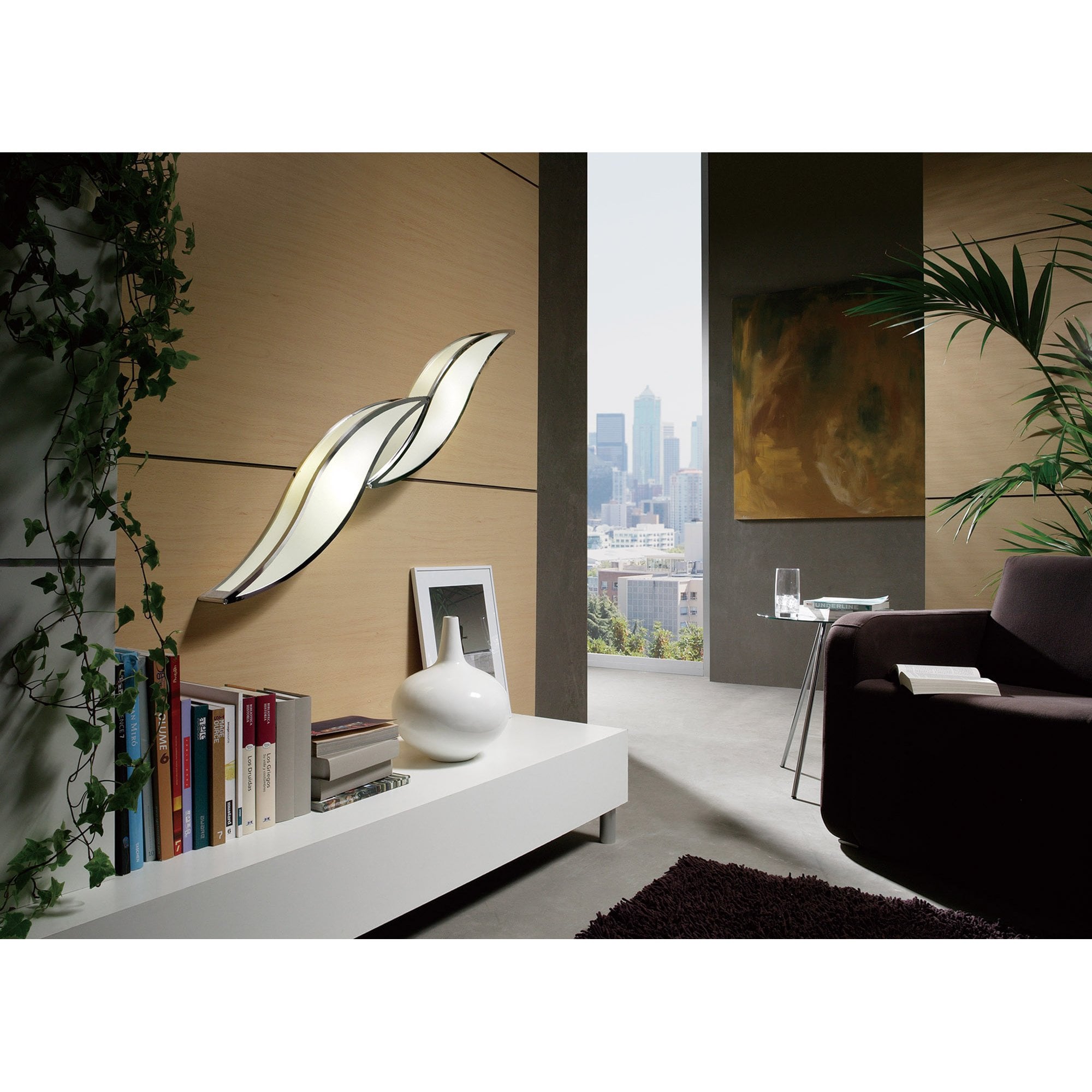 M8671/1 Sintesys Wall Lamp GU10 2 Light Large Polished Chrome