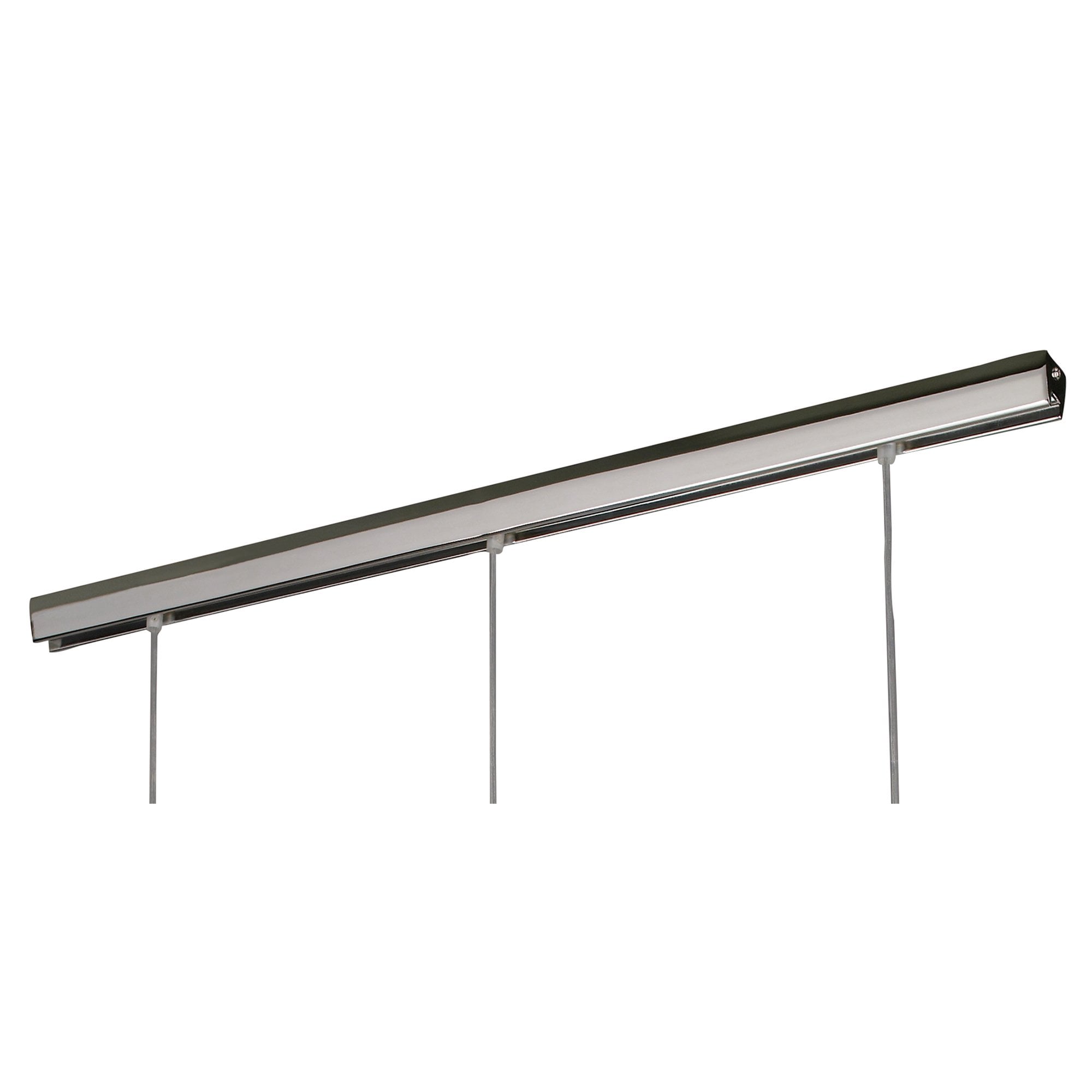 M8669/1 Sintesys Linear Pendant 3 Drop GU10 3 Light Bar Polished Chrome