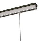 M8669/1 Sintesys Linear Pendant 3 Drop GU10 3 Light Bar Polished Chrome