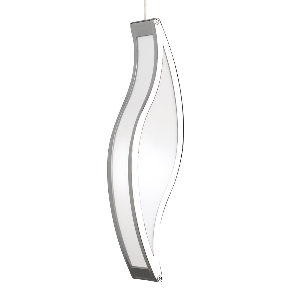 M8669/1 Sintesys Linear Pendant 3 Drop GU10 3 Light Bar Polished Chrome