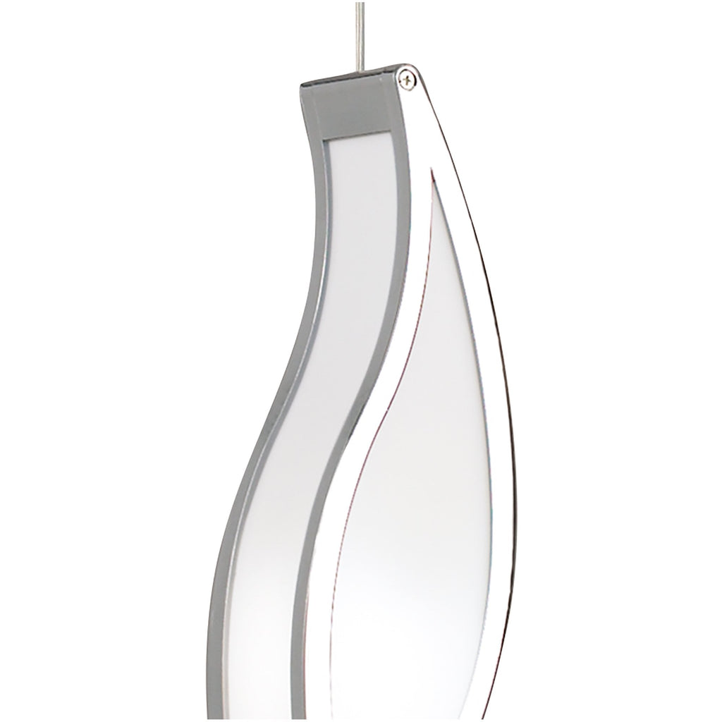 M8669/1 Sintesys Linear Pendant 3 Drop GU10 3 Light Bar Polished Chrome