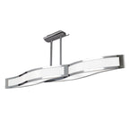 M8666/1 Sintesys Linear Telescopic Convertible To Semi Flush GU10 4 Light Polished Chrome - M8666