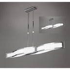 M8666/1 Sintesys Linear Telescopic Convertible To Semi Flush GU10 4 Light Polished Chrome - M8666