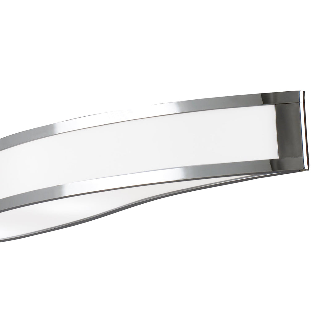 M8666/1 Sintesys Linear Telescopic Convertible To Semi Flush GU10 4 Light Polished Chrome - M8666
