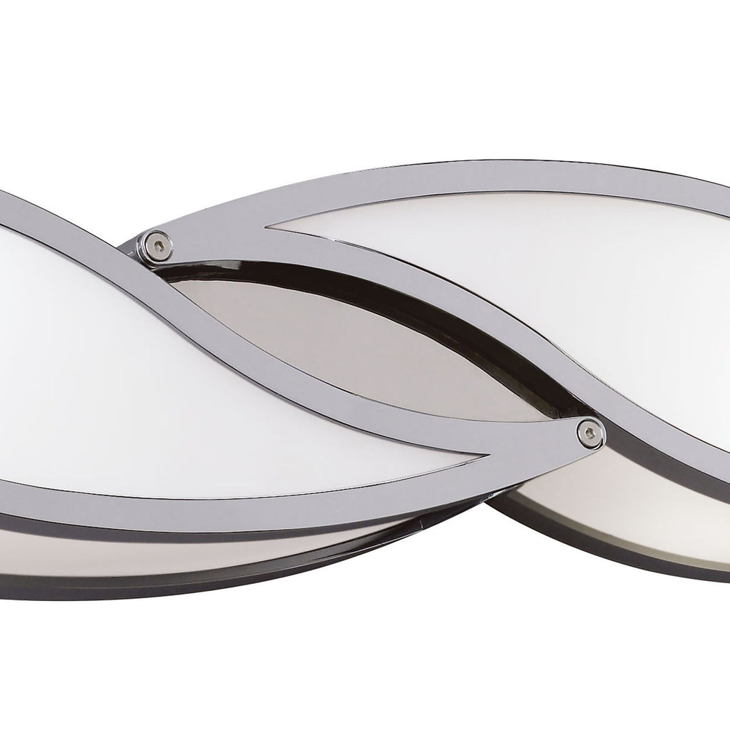 M8673/1 Sintesys Wall Lamp GU10 2 Light Small Polished Chrome
