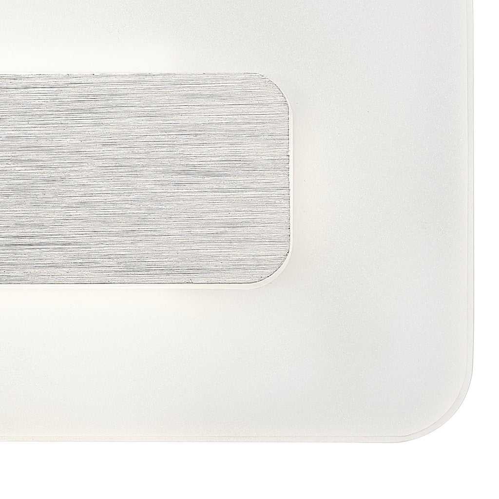 M5125 Sol Wall Lamp Rectangular 6W LED Aluminium / Acrylic