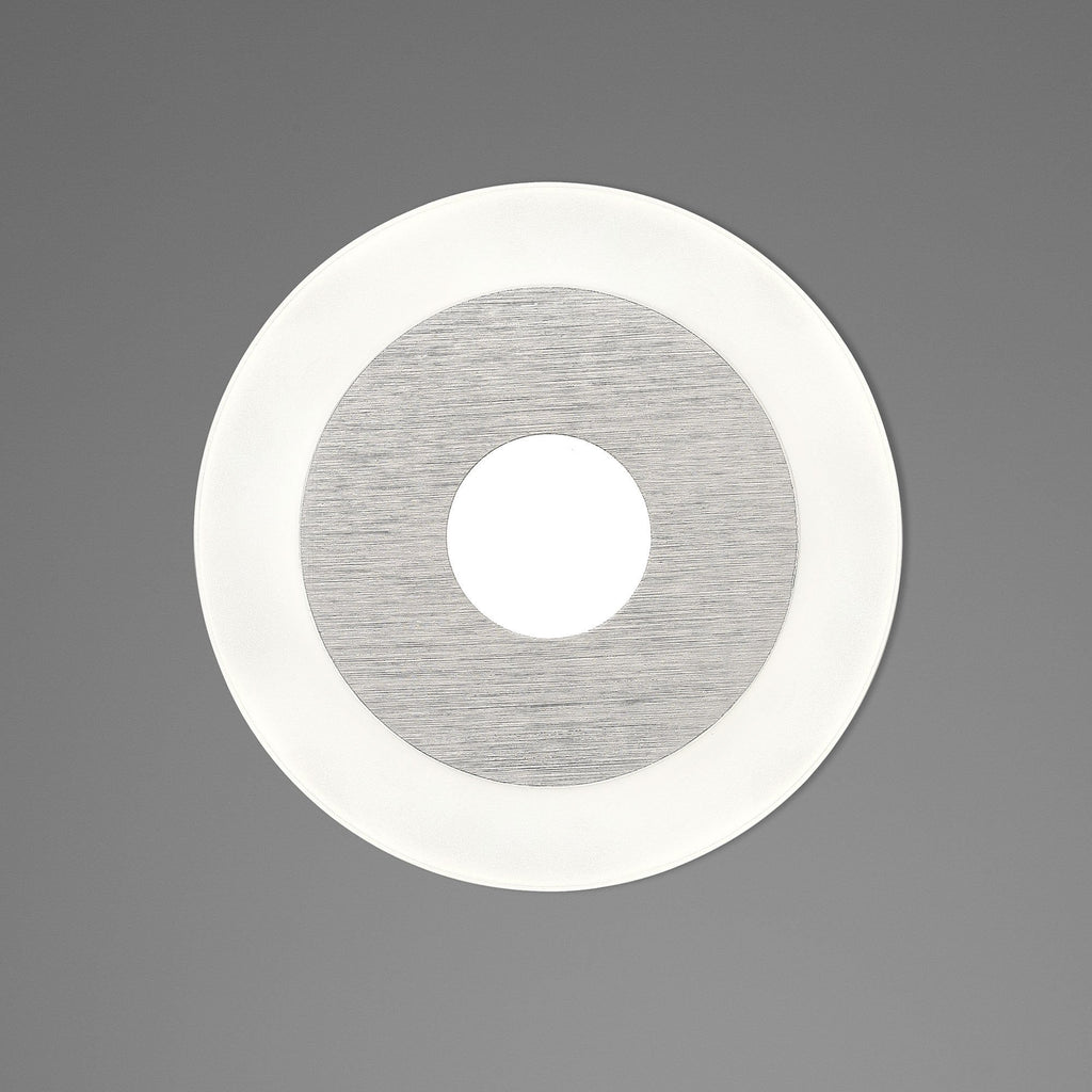 M5123 Sol Wall Lamp 14cm Round 4W LED Aluminium / Acrylic