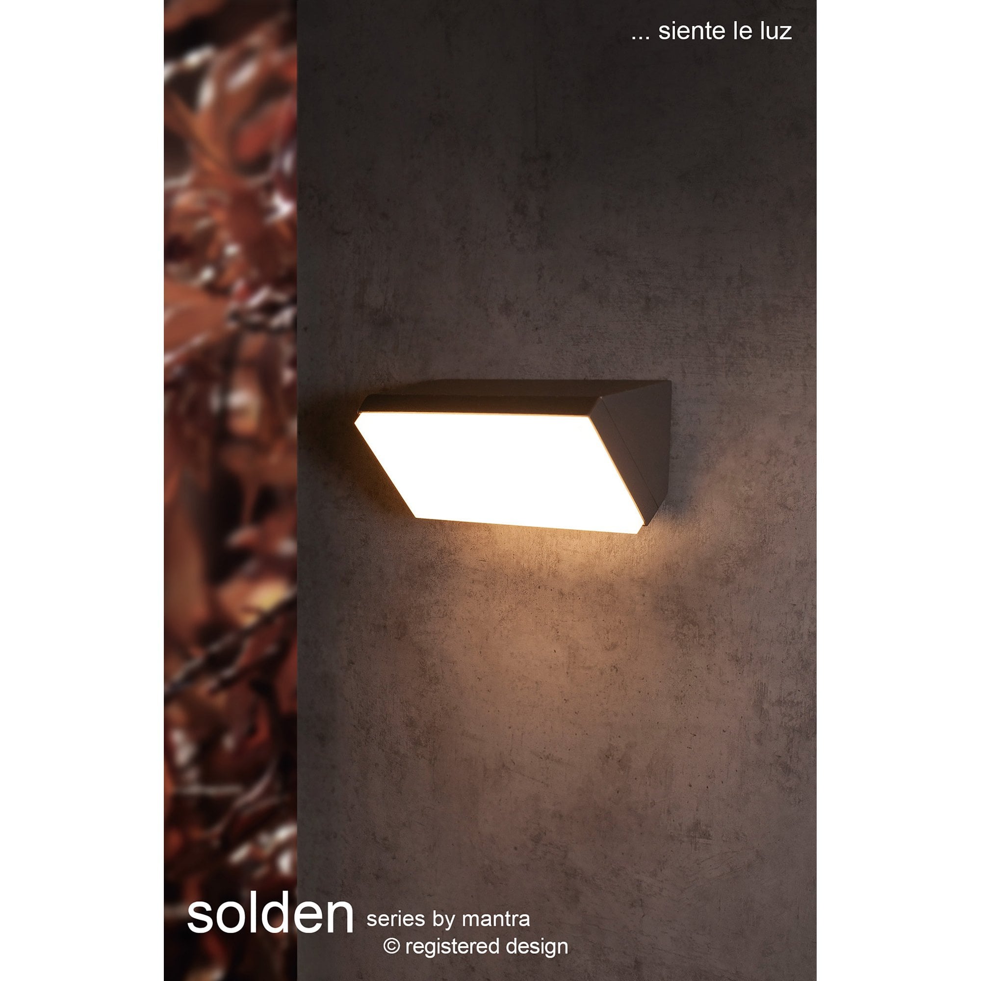 Solden Outdoor Vertical Wall  Lamp 9W LED Dark Grey