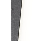 M7072 Solden Outdoor Vertical Wall Lamp 9W LED Dark Grey