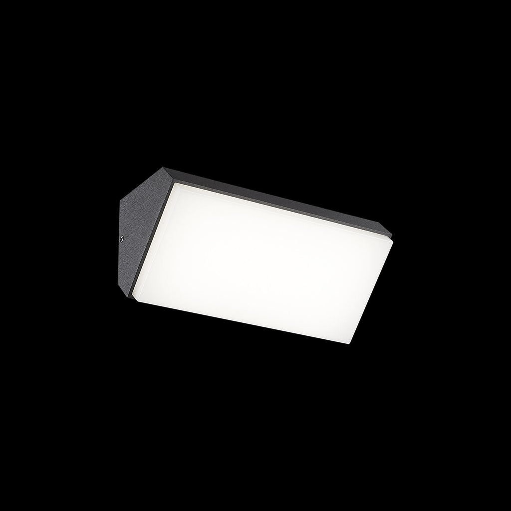 M7070 Solden Outdoor Horizontal Wall Lamp 9W LED Dark Grey