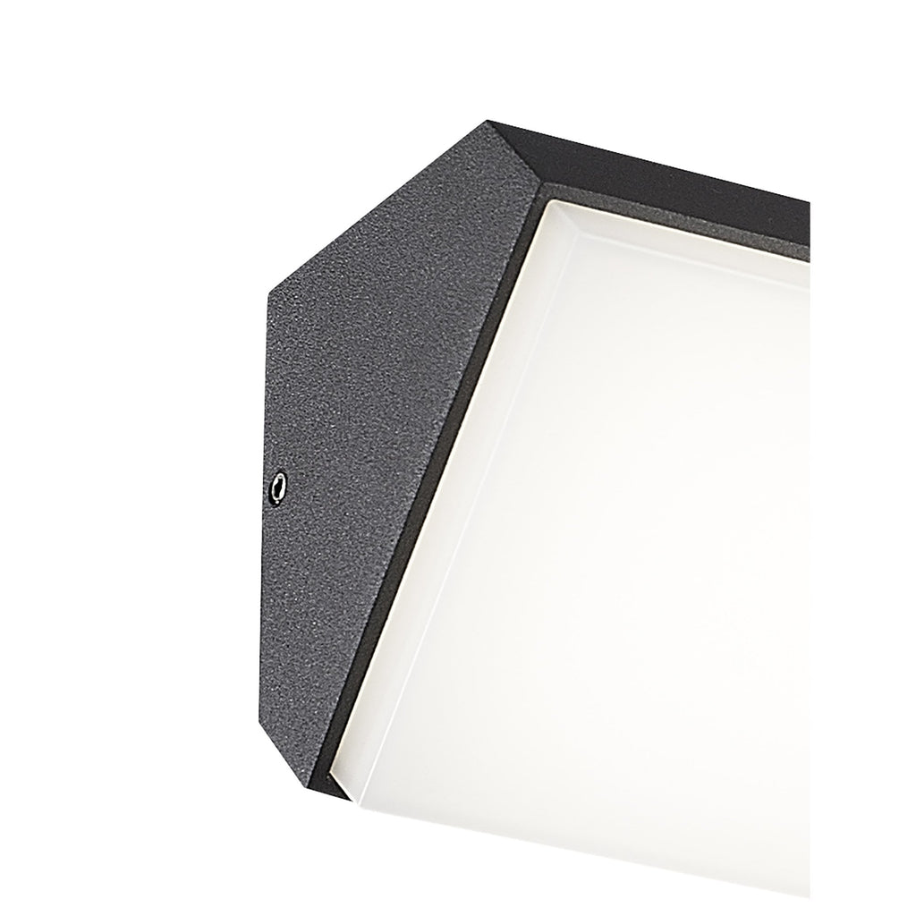 M7070 Solden Outdoor Horizontal Wall Lamp 9W LED Dark Grey