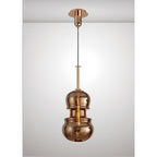M6692 Sonata Pendant 29cm Round 1 Light Copper