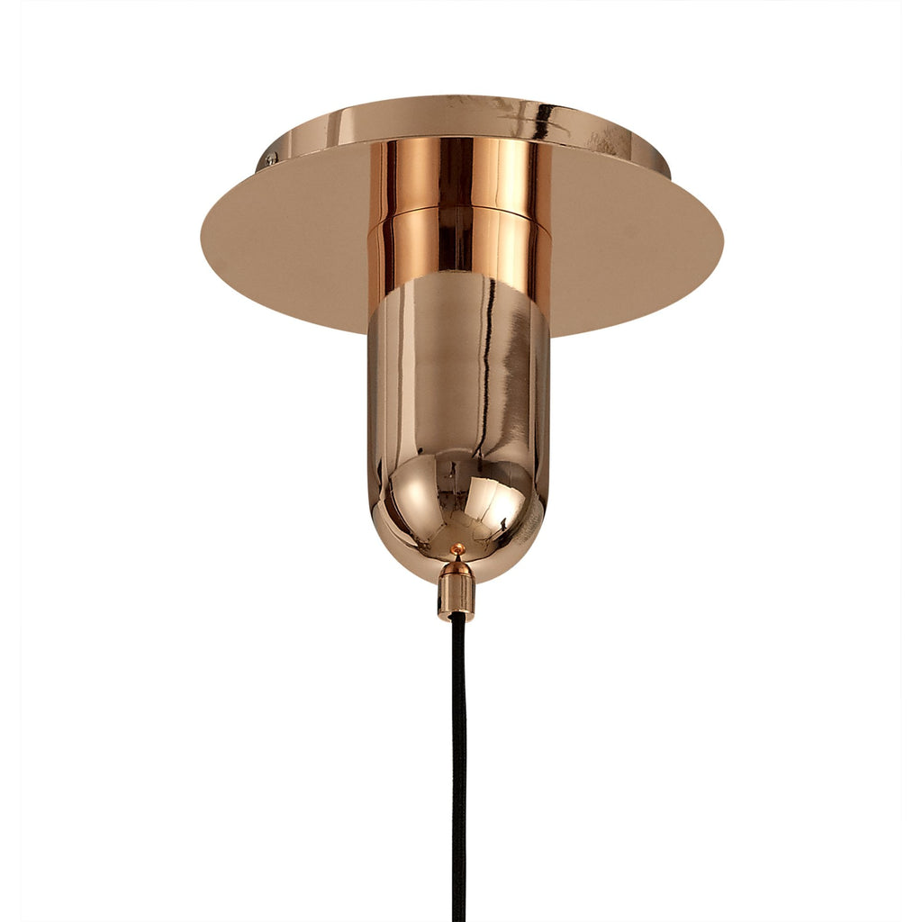 M6692 Sonata Pendant 29cm Round 1 Light Copper