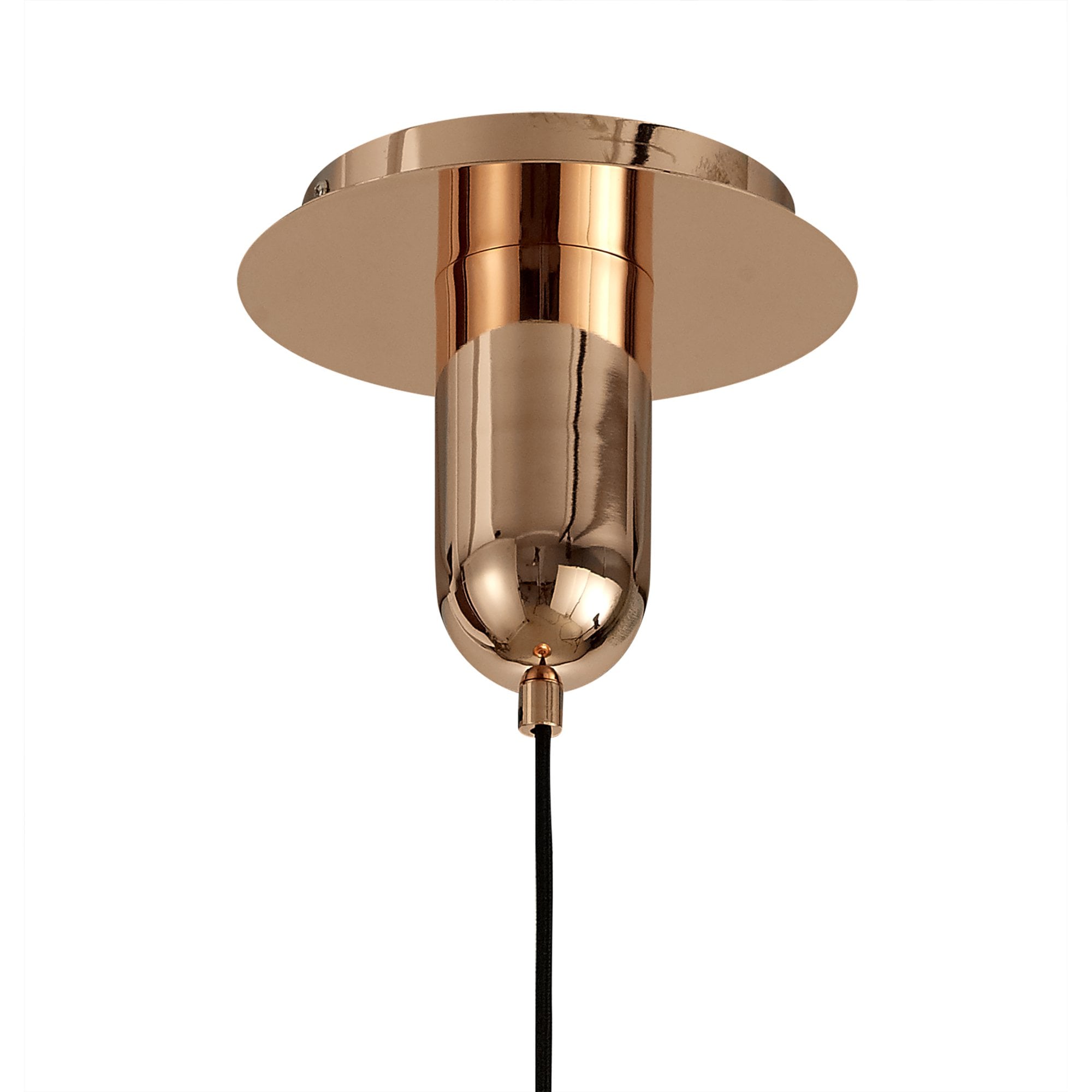 M6692 Sonata Pendant 29cm Round 1 Light Copper