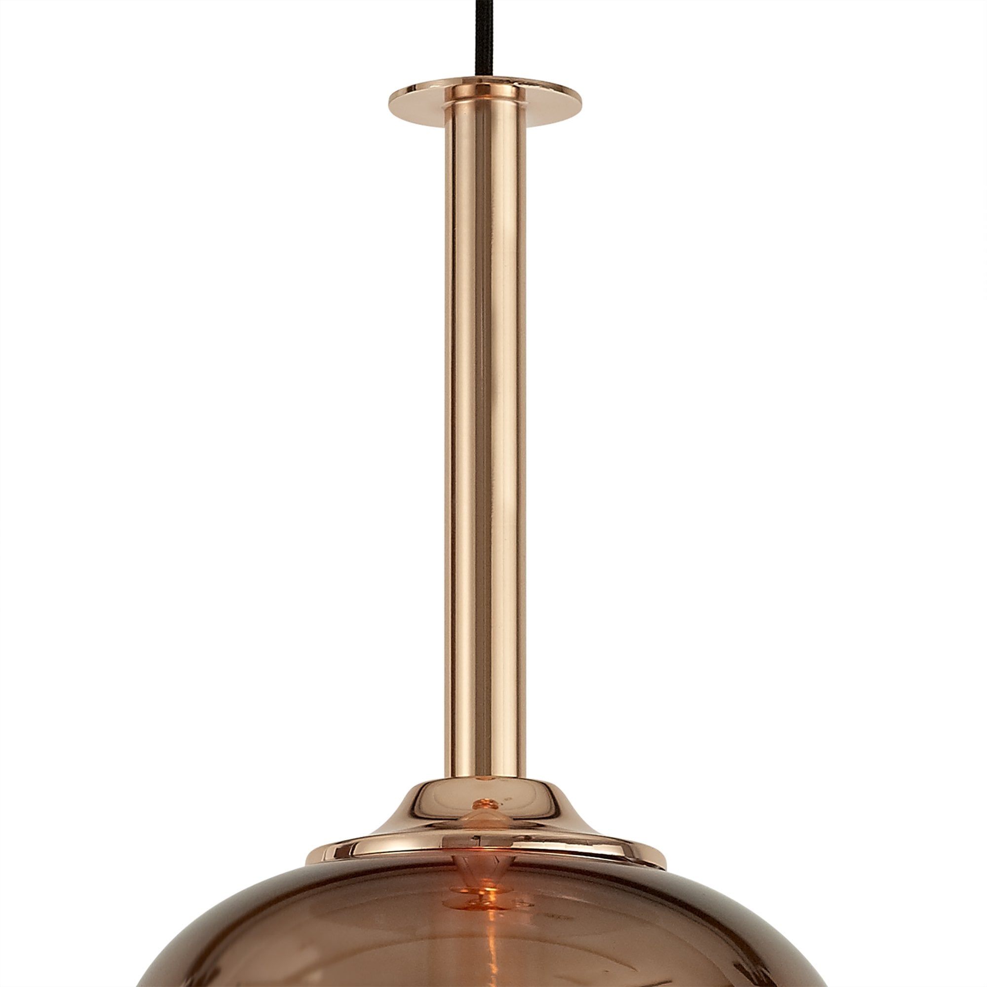 M6692 Sonata Pendant 29cm Round 1 Light Copper